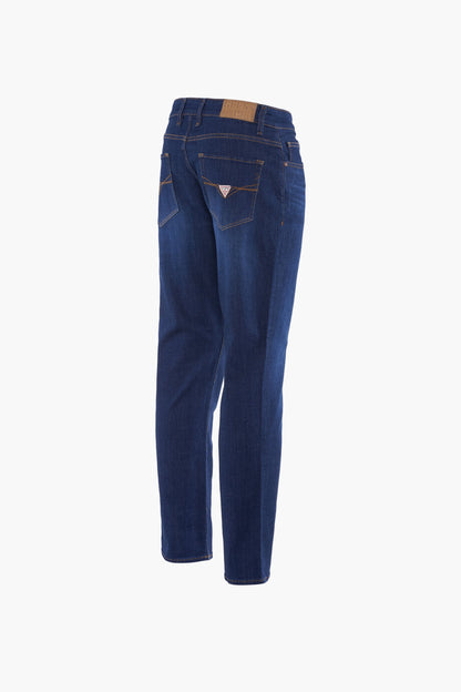 RODEO - Donkerblauwe Denim Jeans