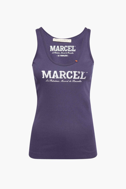 Blauwe Tanktop - Le Fabuleux Marcel de Bruxelles