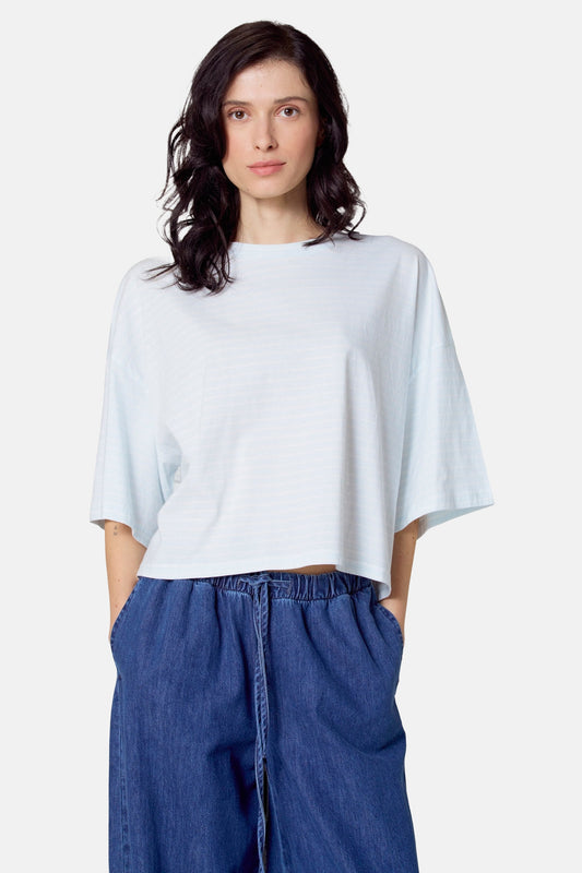 Korte Mouwen T-shirt - Lichtblauw