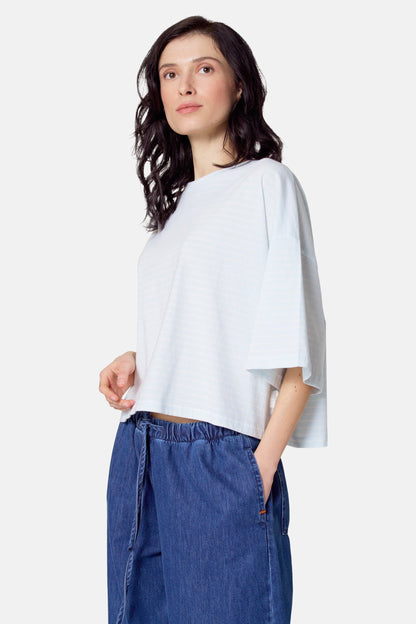 Korte Mouwen T-shirt - Lichtblauw