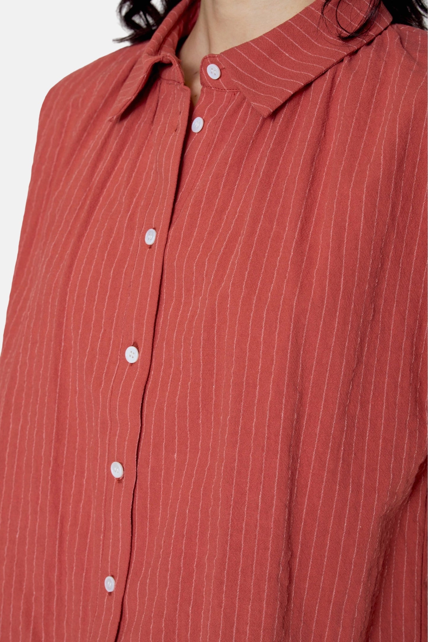 Korte Mouwen Hemd - Rood