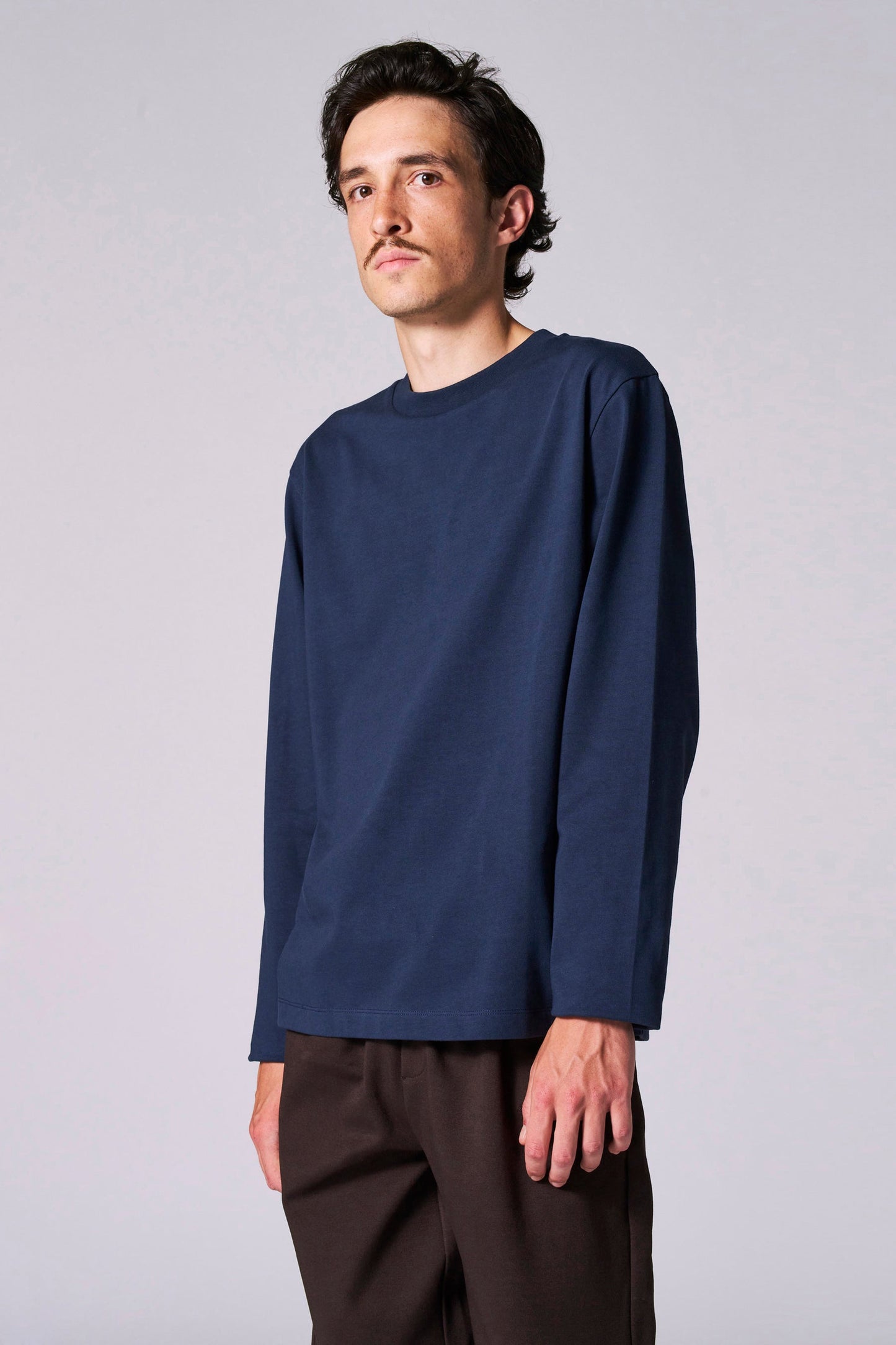 T-shirt met lange mouwen - blauw