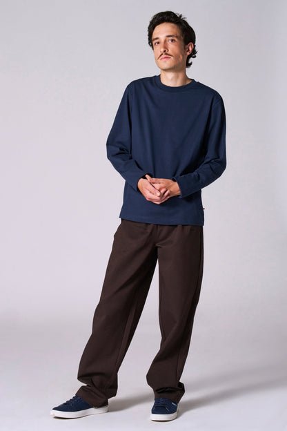 T-shirt met lange mouwen - blauw
