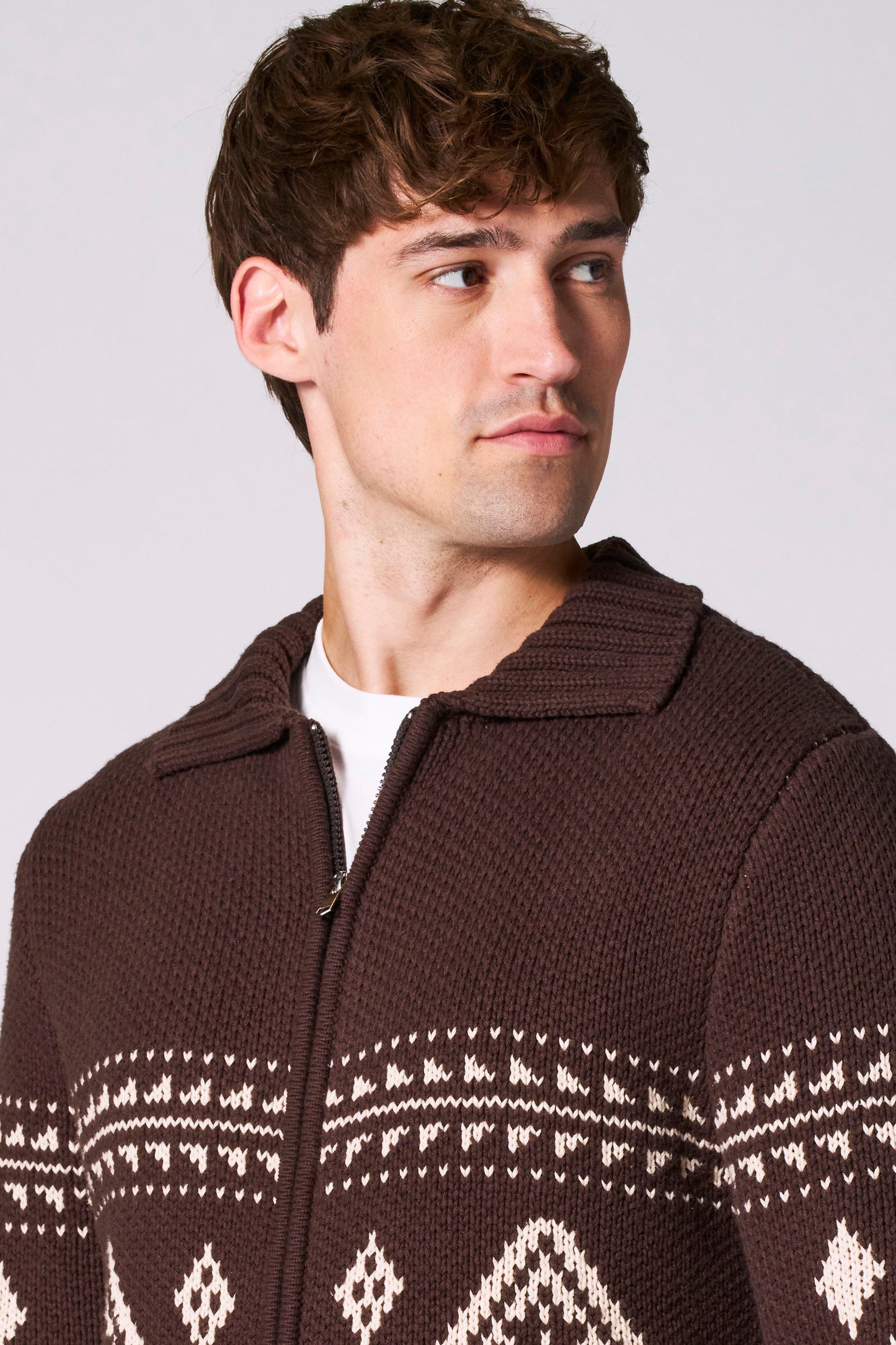 Gilet - bruin