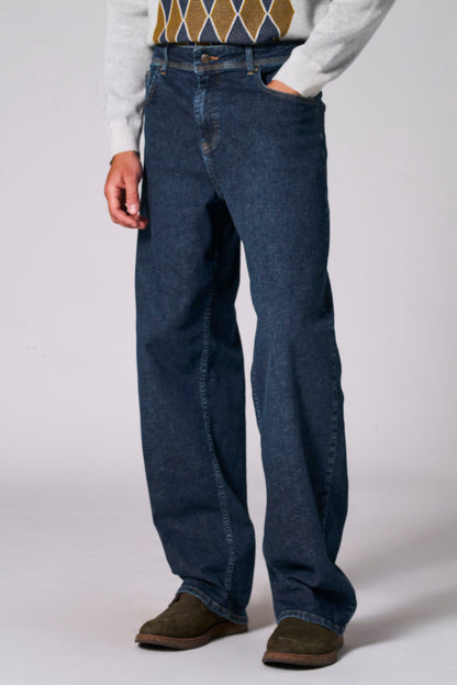 Rechte jeans mid blauwe denim - Le Fabuleux Marcel de Bruxelles