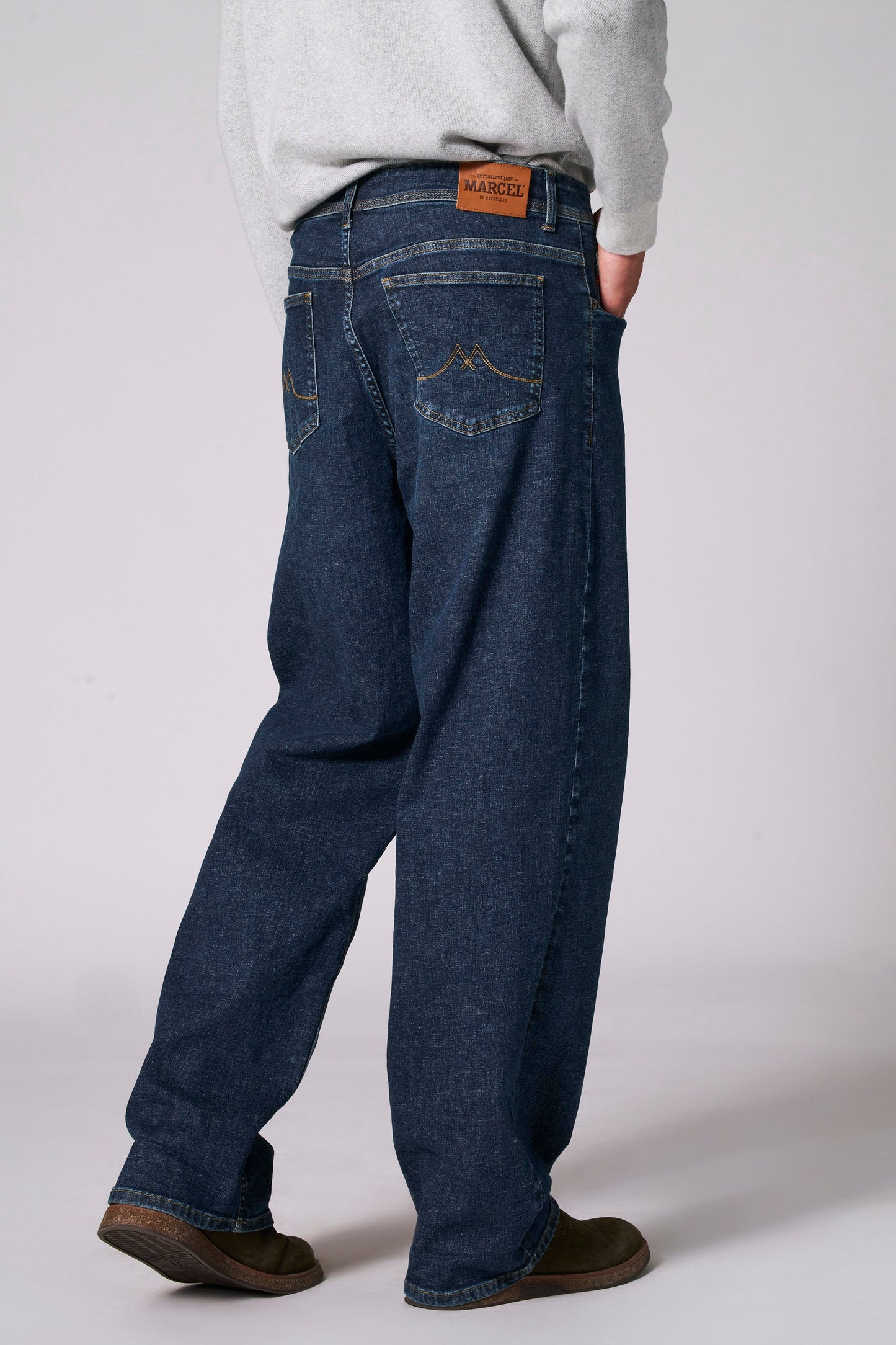 Rechte jeans mid blauwe denim - Le Fabuleux Marcel de Bruxelles