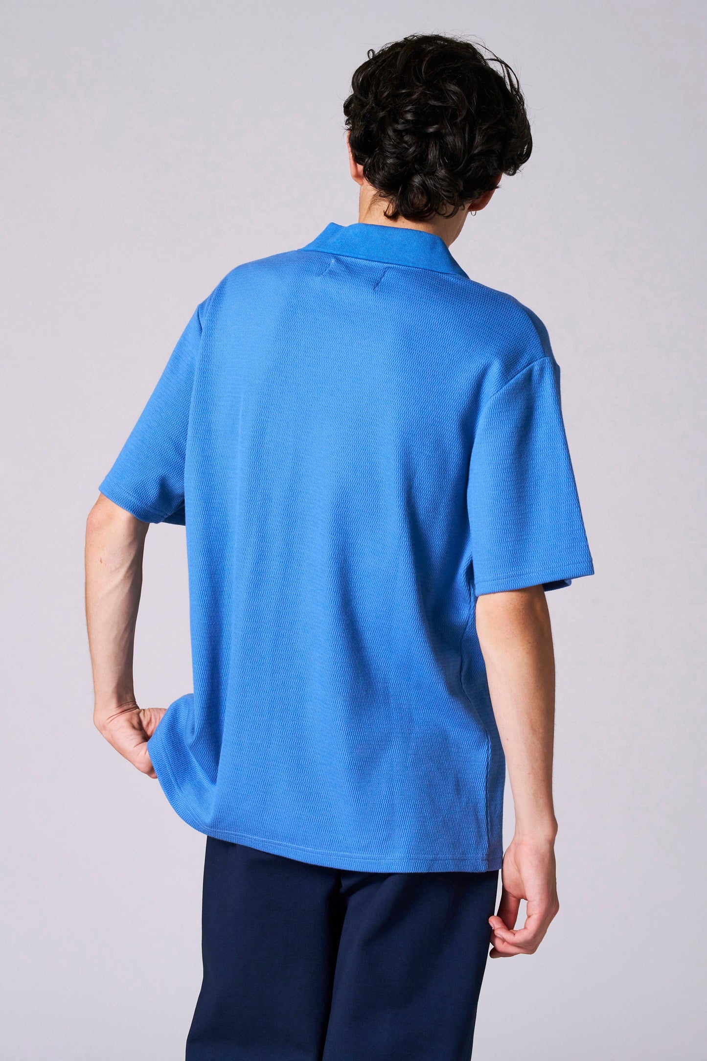 Korte Mouwen Polo - Blauw