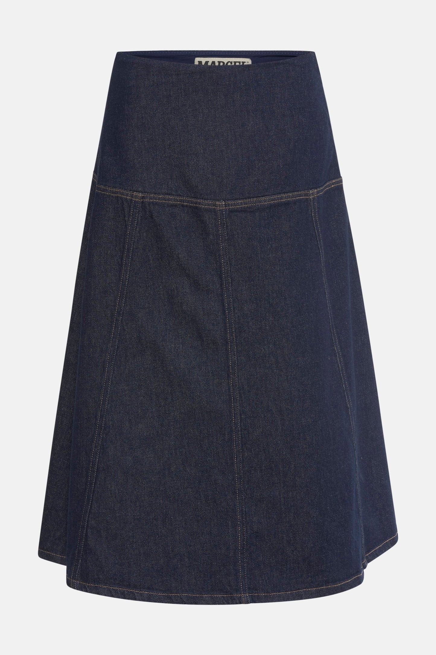 Rok (lang) donkerblauwe denim - Le Fabuleux Marcel de Bruxelles