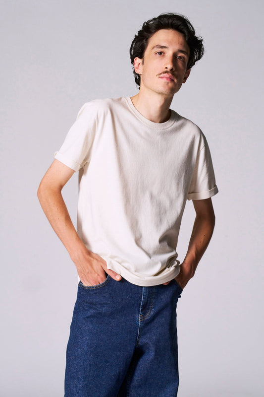 T-shirt met korte mouwen - wit