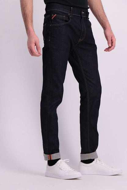 Donkerblauwe Denim Slim Fit Jeans