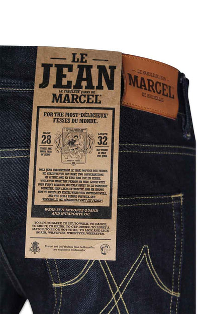 Donkerblauwe Denim Slim Fit Jeans