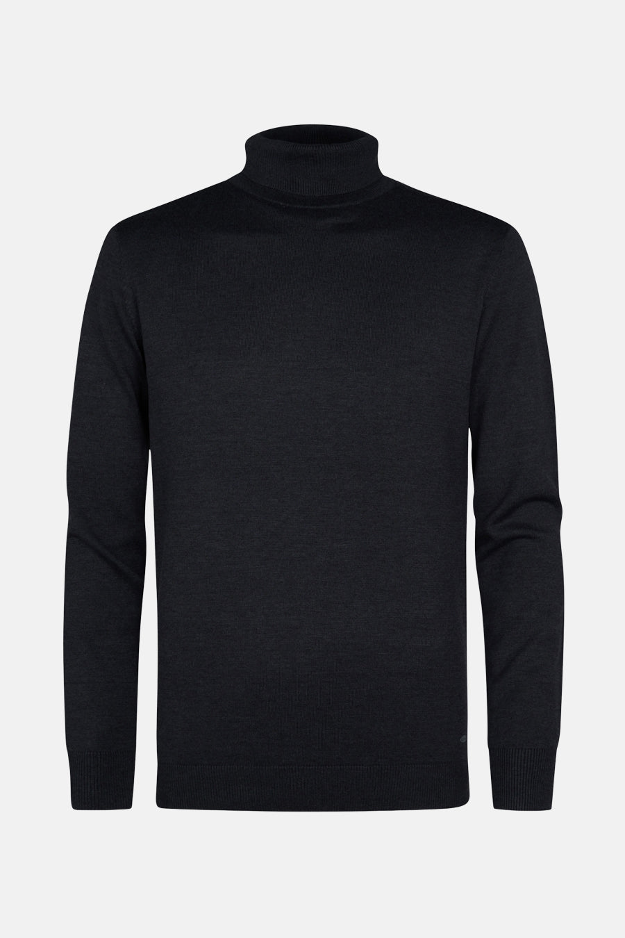 Zwarte Pullover met Rolkraag