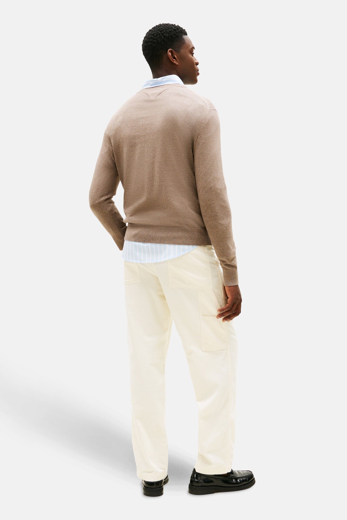 Beige Ronde Hals Trui