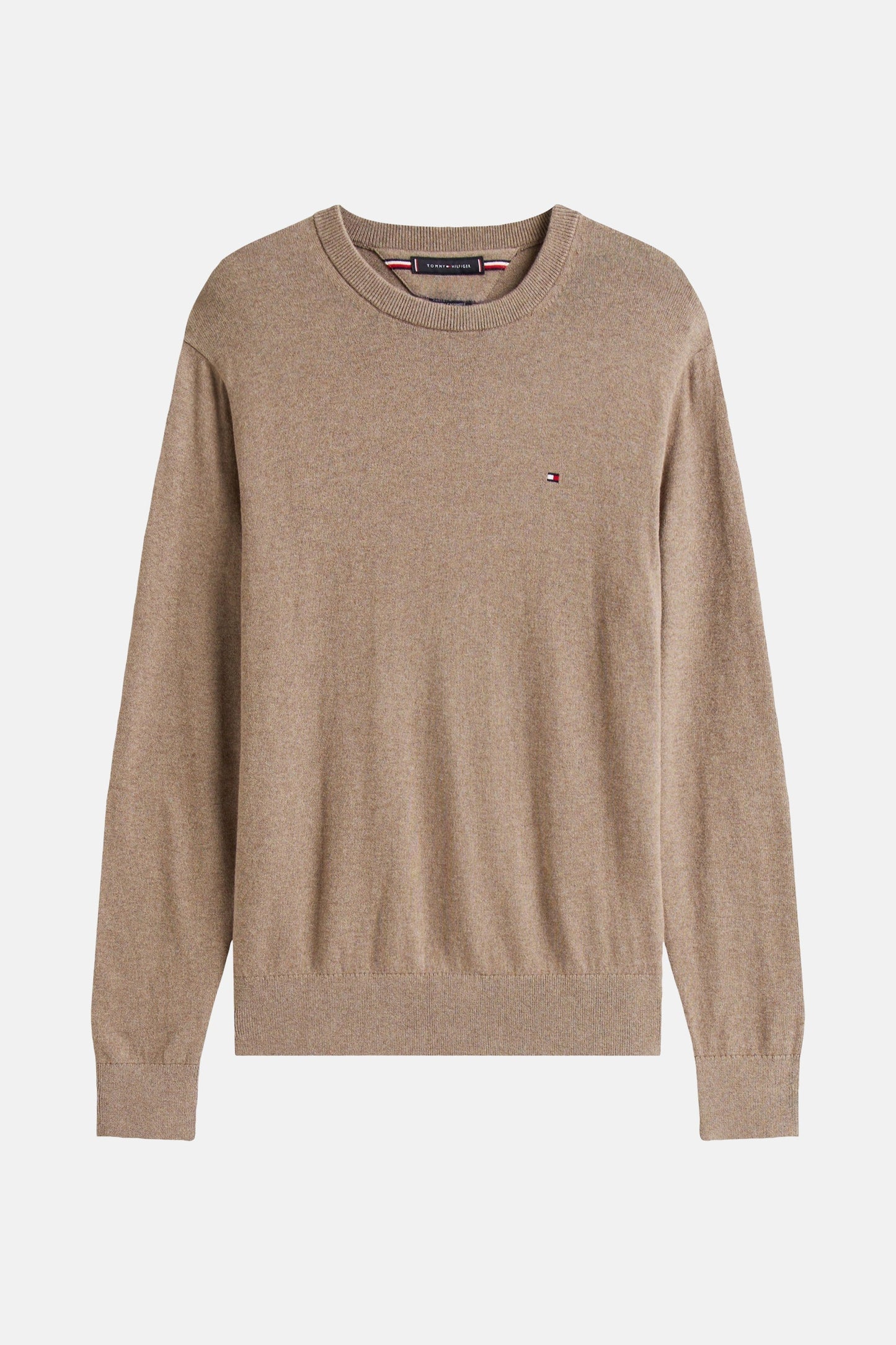 Beige Ronde Hals Trui