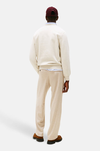 Ecru Ronde Hals Sweater - TOMMY HILFIGER