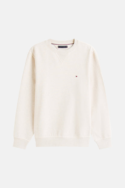 Ecru Ronde Hals Sweater - TOMMY HILFIGER