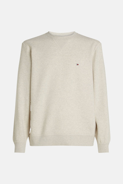 Ecru Ronde Hals Sweater - TOMMY HILFIGER