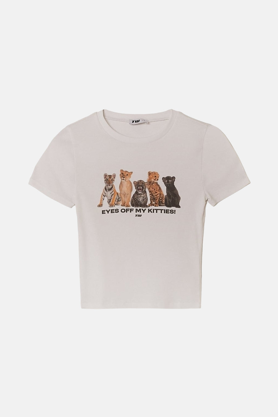 T-shirt (korte mouwen) wit - TALLY WEIJL