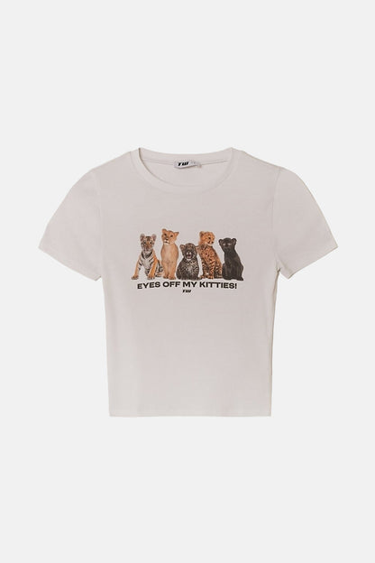 T-shirt (korte mouwen) wit - TALLY WEIJL