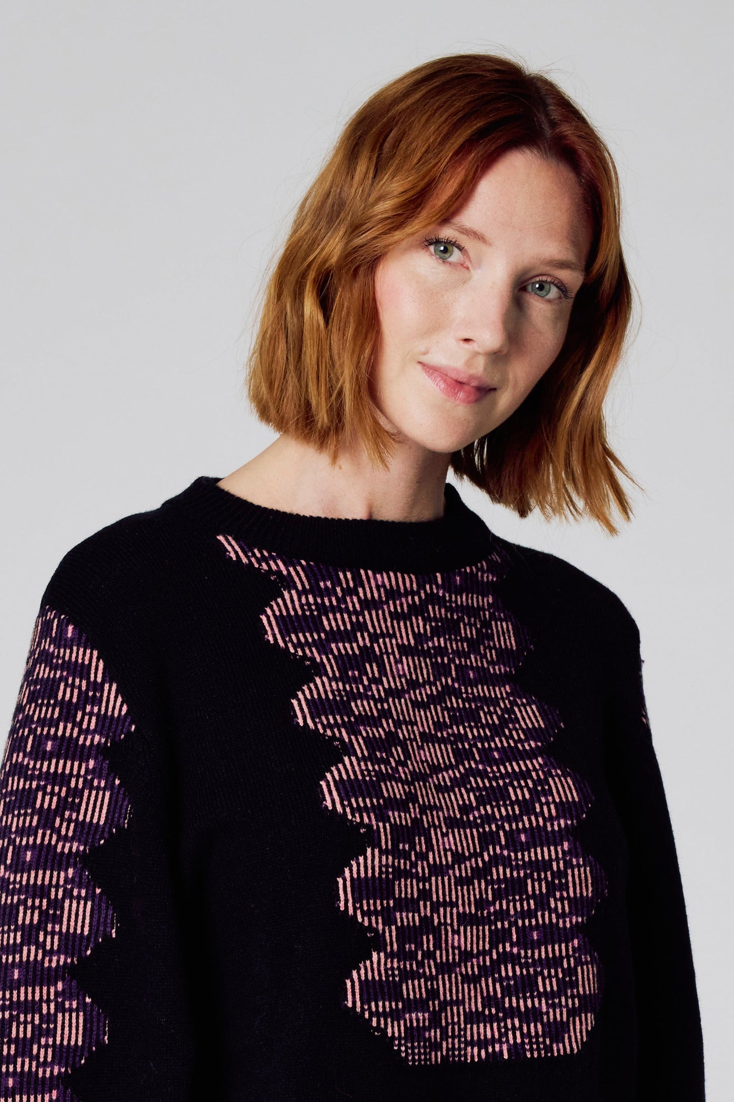 T-shirt met ronde hals - zwart
