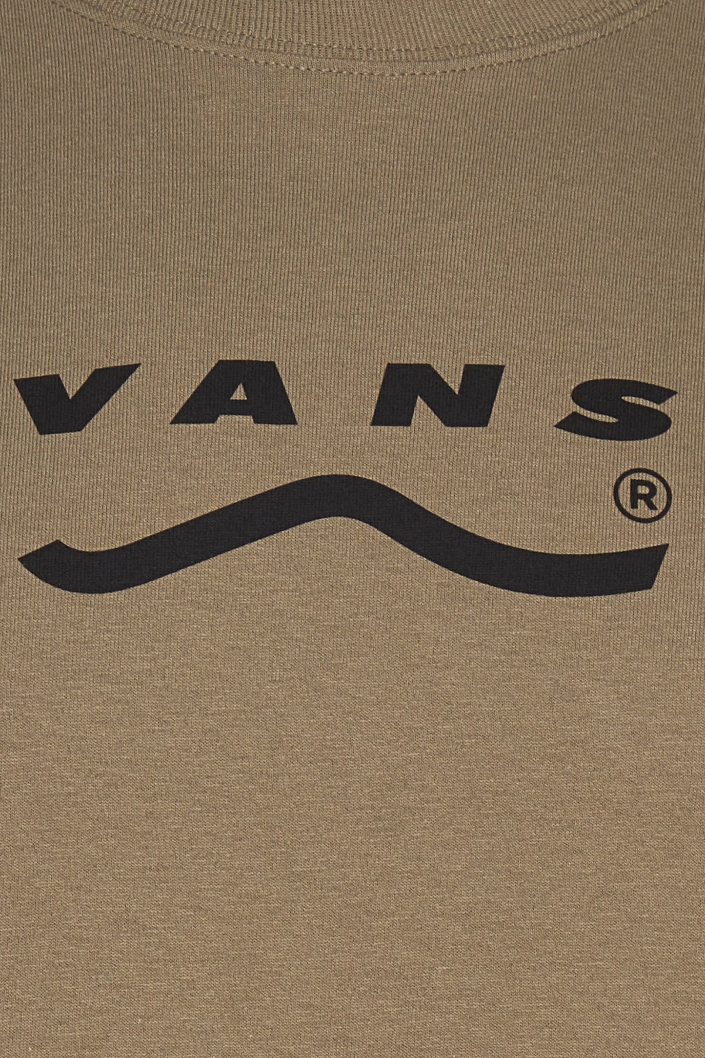 VANS 'OFF THE WALL' Bruine Korte Mouwen T-shirt