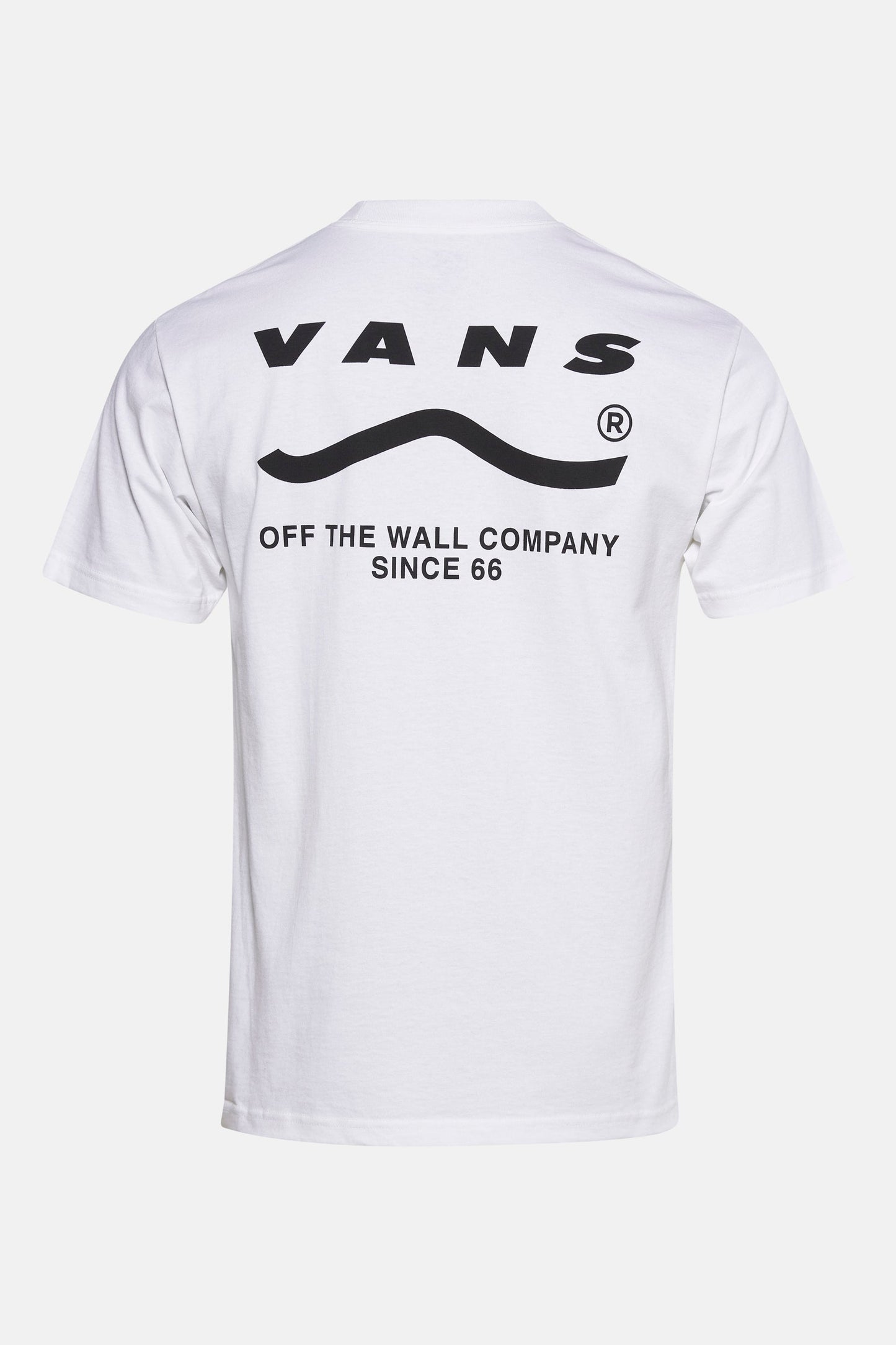 VANS 'OFF THE WALL' Korte Mouwen T-shirt in Wit