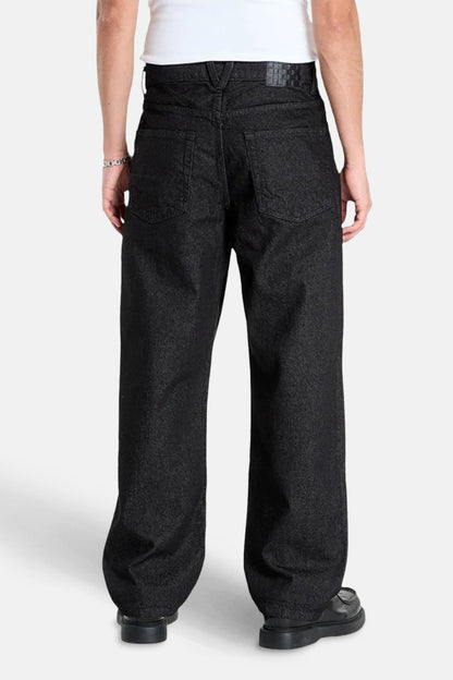 CHECK 5 Loose Fit Zwarte Denim Broek