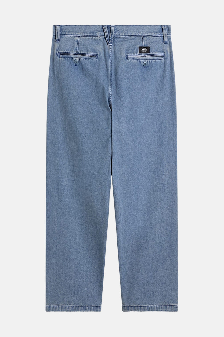 CHECK 5 Loose-Fit Denim Pants - Mid Blue Wash