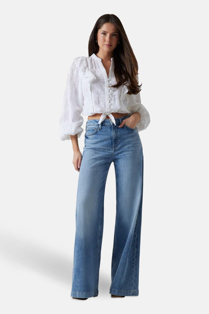 Guess® Lichtblauwe Denim Rechtaf Jeans