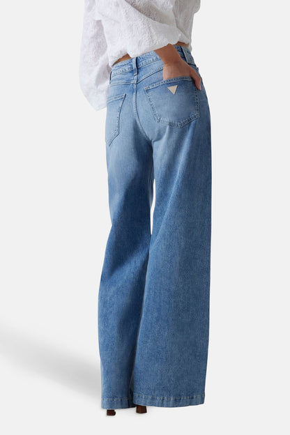 Guess® Lichtblauwe Denim Rechtaf Jeans
