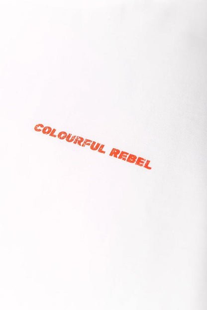T-shirt (korte mouwen) wit - COLOURFUL REBEL