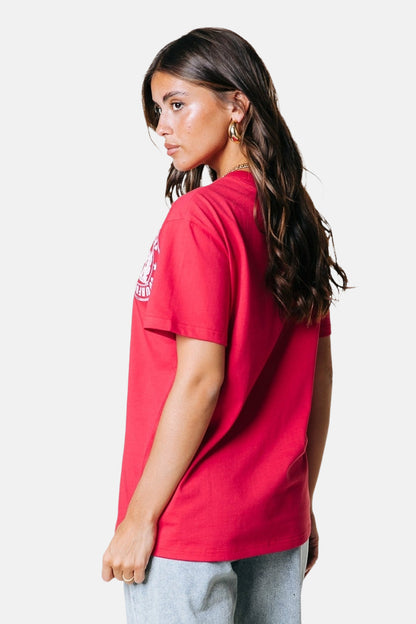 T-shirt (korte mouwen) rood - COLOURFUL REBEL